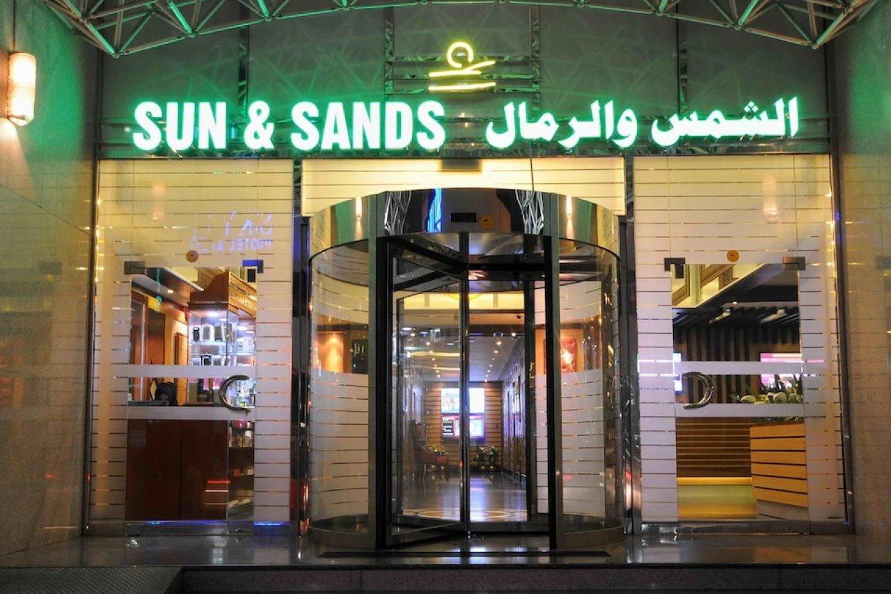 sun&sands hotel Dubai Exterior foto