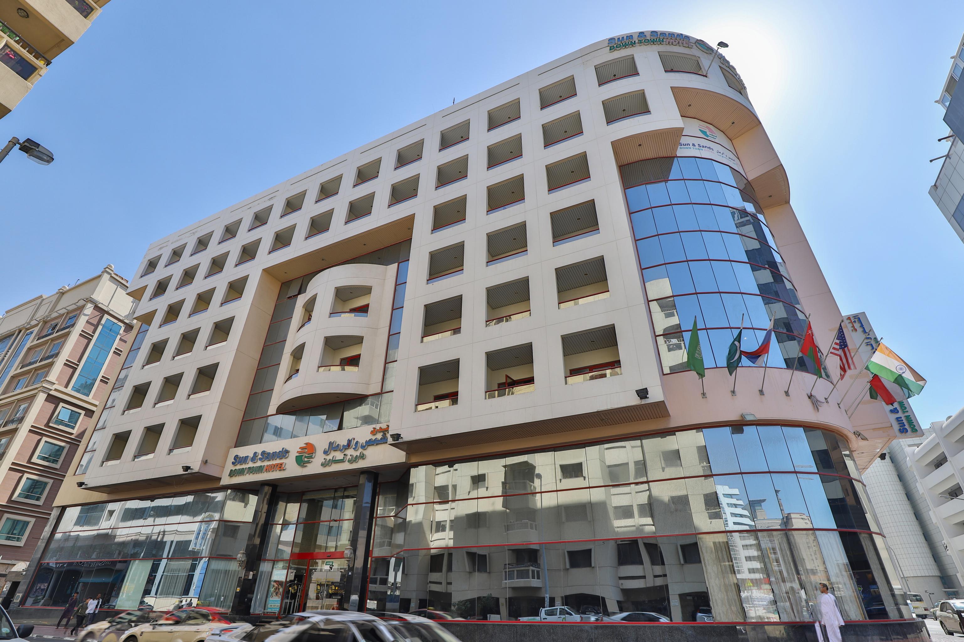 sun&sands hotel Dubai Exterior foto