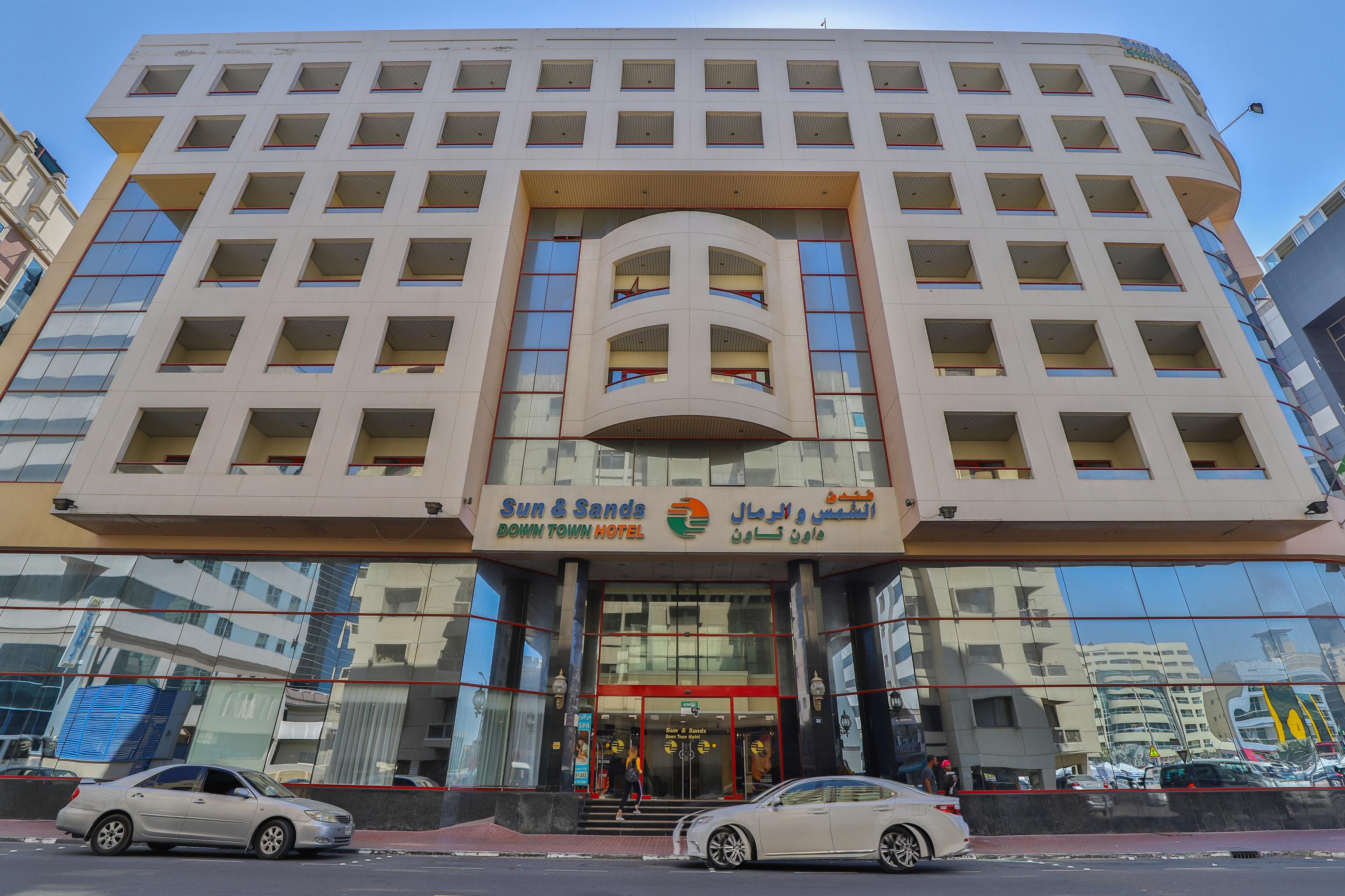 sun&sands hotel Dubai Exterior foto
