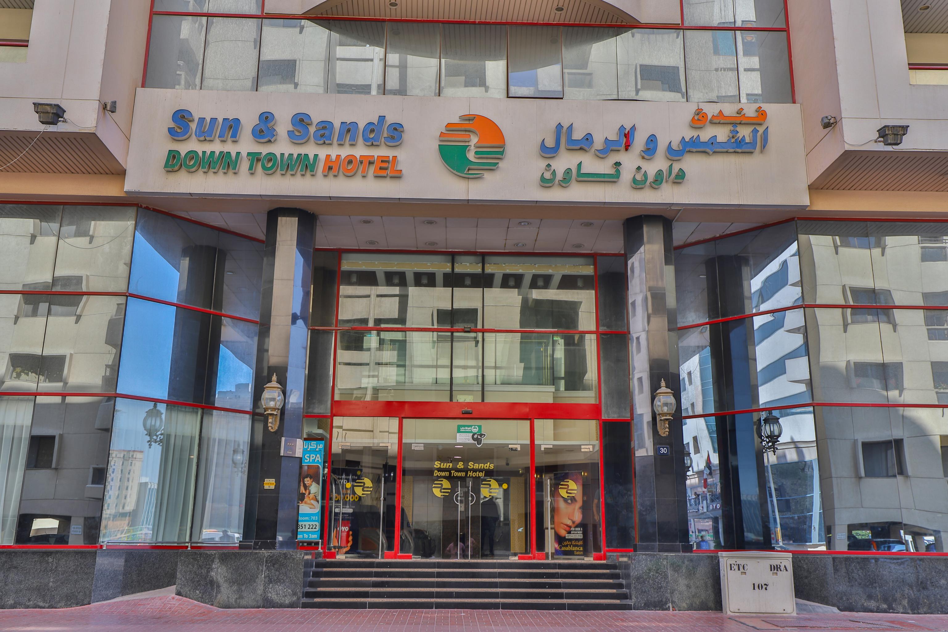 sun&sands hotel Dubai Exterior foto
