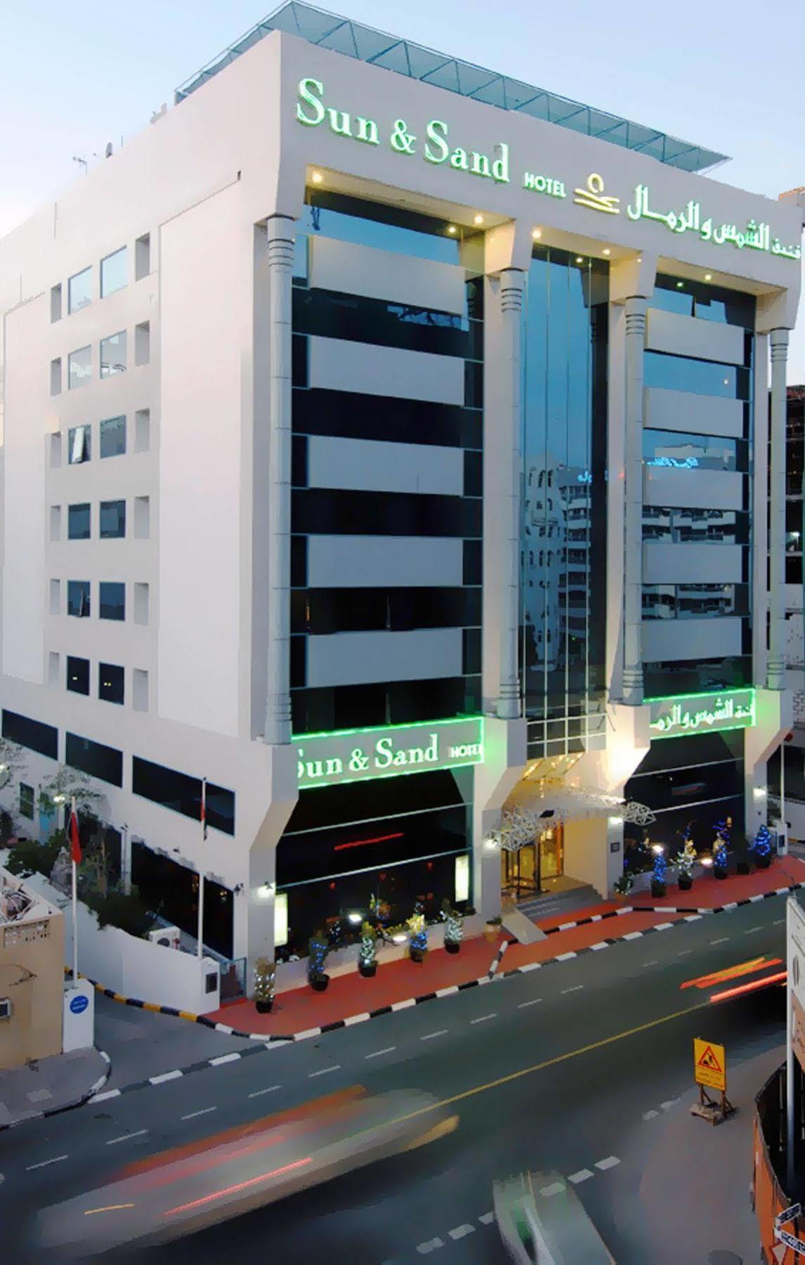 sun&sands hotel Dubai Exterior foto