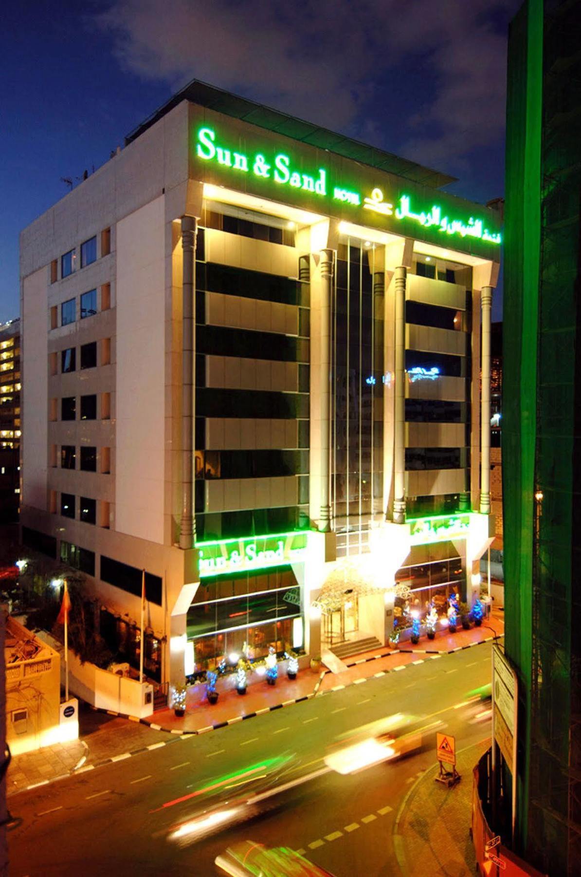 sun&sands hotel Dubai Exterior foto